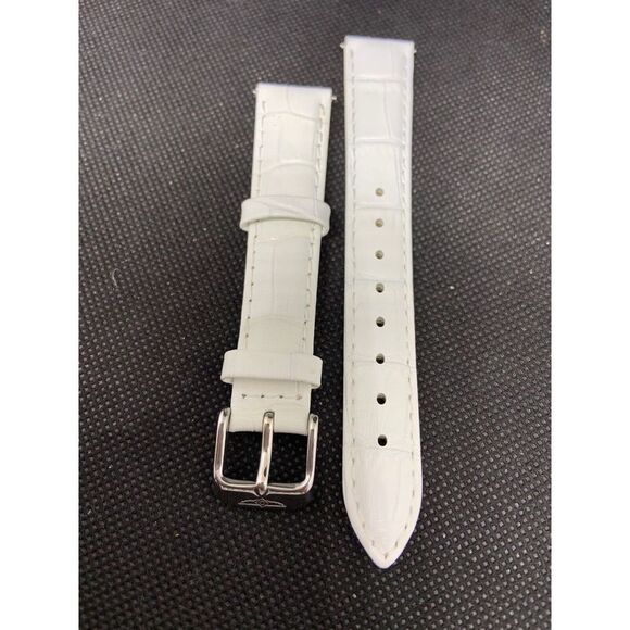 Authentic Invicta Mother Of Pearl Band Genuine Leather 12538 16mm N936 - Picture 2 of 4